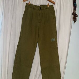 Brain Dead Livewire Olive Green Chinos